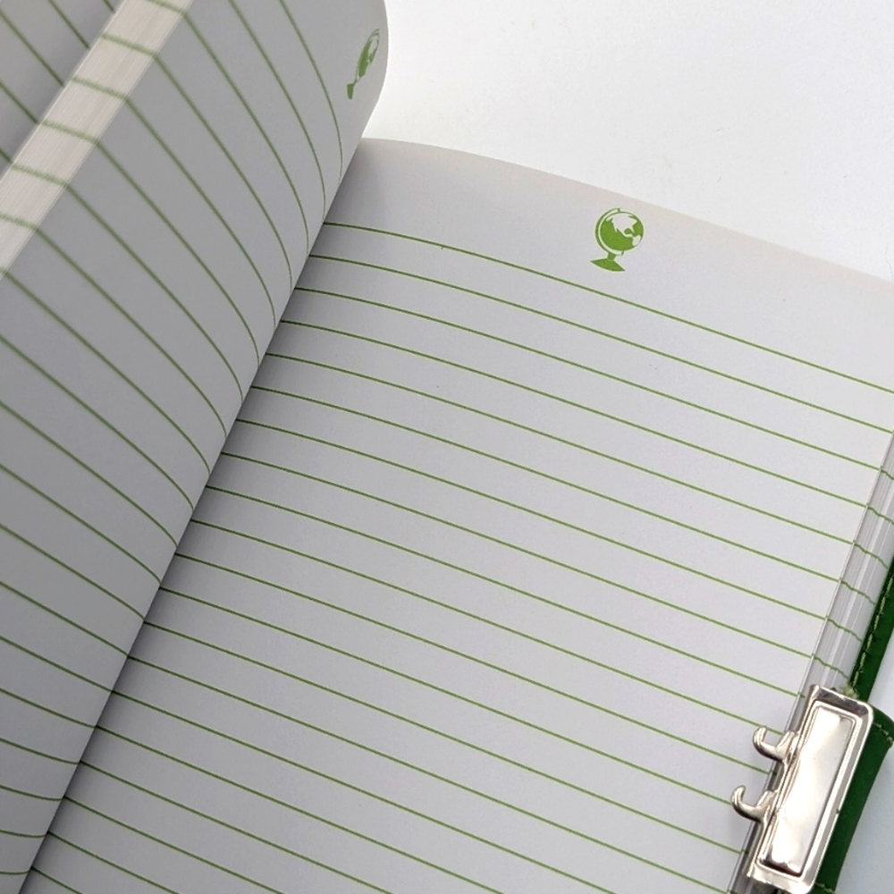 Travel Journal Locking Diary Set - Picture 3 of 8
